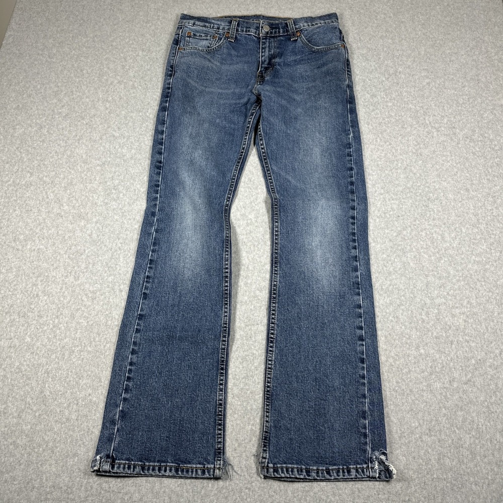 Levi's 527 Men's Bootcut 5-Pocket Jeans Medium Wash Denim Cotton size 30x32